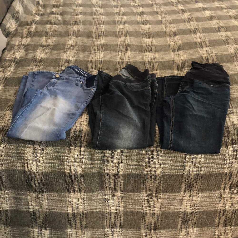 Maternity Skinny Jeans Bundle - Small/6